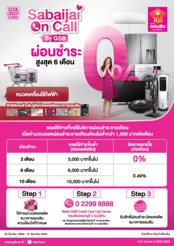 โปรโมชั่นบัตรเครดิตออมสิน