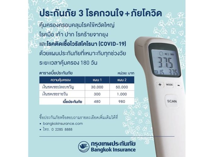ประกัน โค วิด กรุงเทพ ประกันภัย