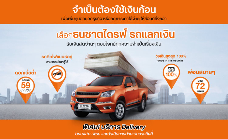 รถแลกเงินที่ไหนดี