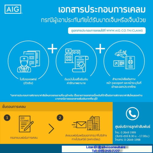 ประกันเดินทาง AIG