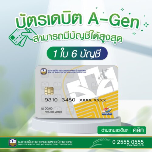 บัตร เครดิต ธ ก ส