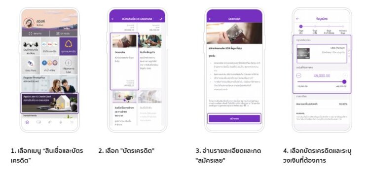 สมัคร บัตร เครดิต scb ออนไลน์